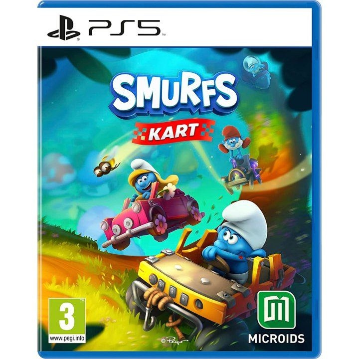 Microids Smurfen Kart in de groep HOME ELECTRONICS / Spelconsoles en accessoires / Sony PlayStation 5 bij TP E-commerce Nordic AB (C92941)