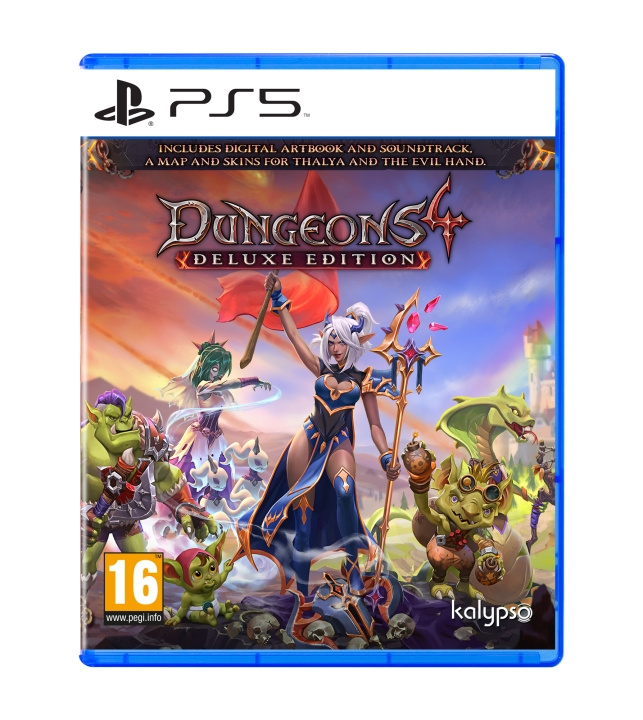 Kalypso Dungeons 4 (Deluxe Edition) in de groep HOME ELECTRONICS / Spelconsoles en accessoires / Sony PlayStation 5 bij TP E-commerce Nordic AB (C92948)