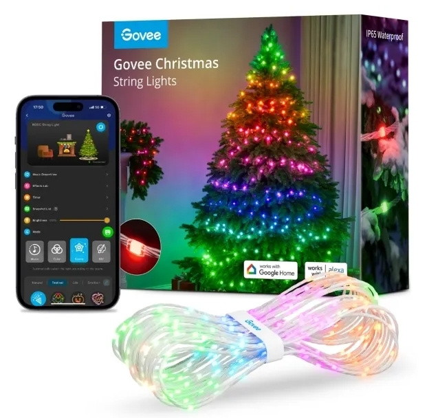 Govee Kerstverlichting - 20m in de groep HUISHOUDEN & TUIN / Smart home / Slimme verlichting bij TP E-commerce Nordic AB (C92967)