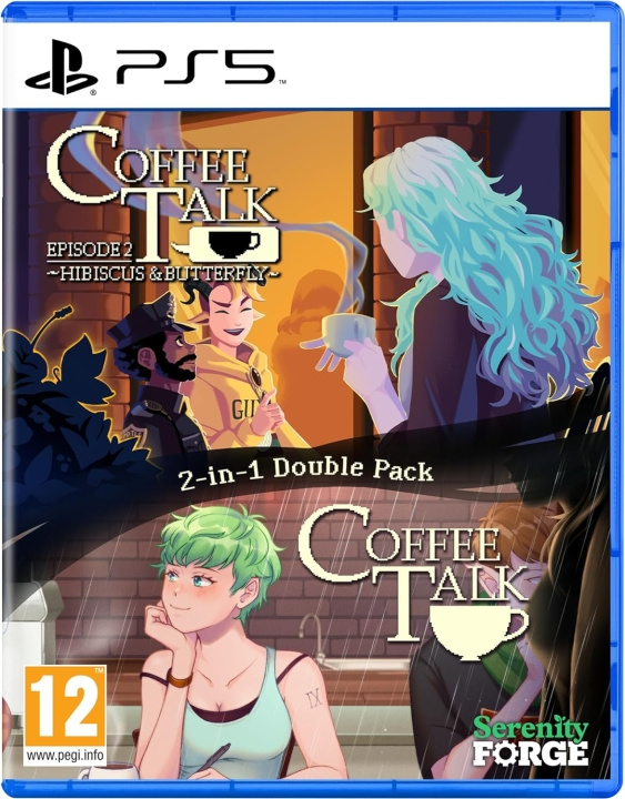 Numskull Coffee Talk 1 & 2 Double Pack in de groep HOME ELECTRONICS / Spelconsoles en accessoires / Sony PlayStation 5 / Spel bij TP E-commerce Nordic AB (C93031)