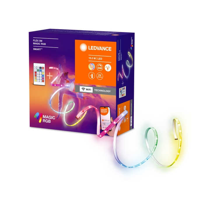 LEDVANCE SMART+ Flex Magic Lichtstrip - 350lm, 15W, WiFi, RGB 3m in de groep HUISHOUDEN & TUIN / Smart home / Slimme verlichting bij TP E-commerce Nordic AB (C93048)