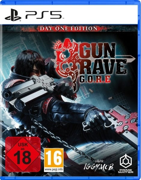 Prime Matter Gungrave G.O.R.E (Day One Edition) in de groep HOME ELECTRONICS / Spelconsoles en accessoires / Sony PlayStation 5 bij TP E-commerce Nordic AB (C93056)