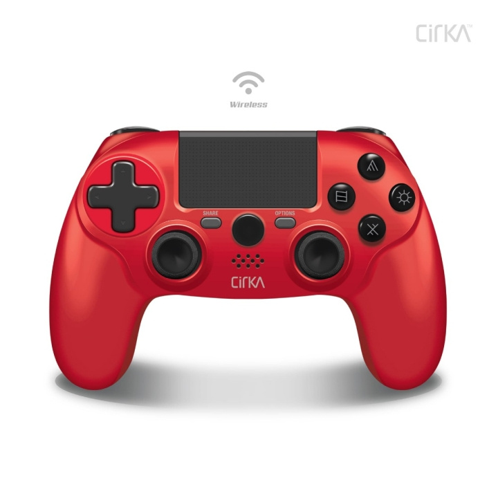 Hyperkin Nuforce Draadloze Controller - PS4/PC/Mac (Rood) in de groep HOME ELECTRONICS / Spelconsoles en accessoires / Sony PlayStation 4 bij TP E-commerce Nordic AB (C93079)