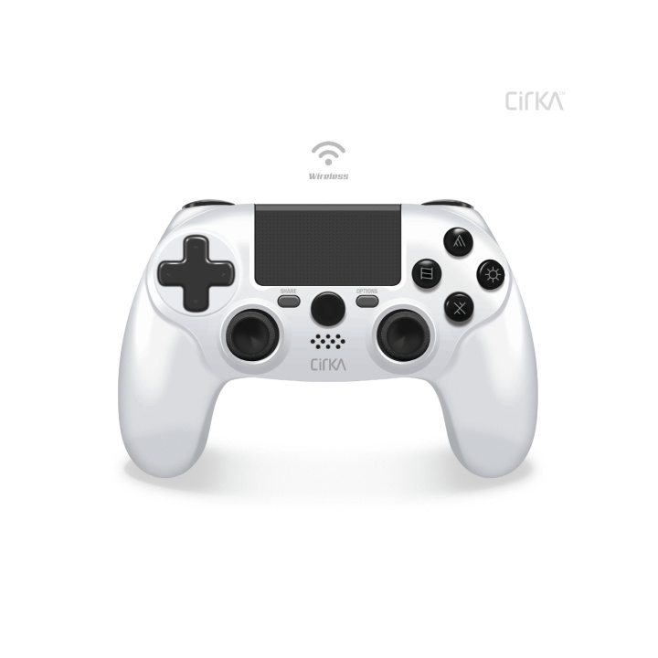 Hyperkin Nuforce Draadloze Controller - PS4/ PC/ Mac (Wit) in de groep HOME ELECTRONICS / Spelconsoles en accessoires / Sony PlayStation 4 bij TP E-commerce Nordic AB (C93081)