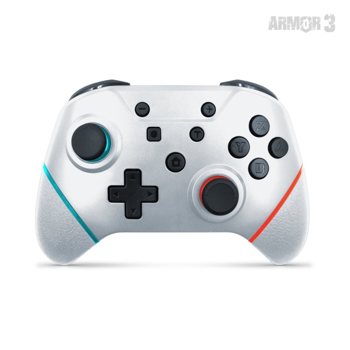 Hyperkin Nuchamp Draadloze Controller - Switch/Lite (Wit) in de groep HOME ELECTRONICS / Spelconsoles en accessoires / Nintendo Switch Lite bij TP E-commerce Nordic AB (C93083)