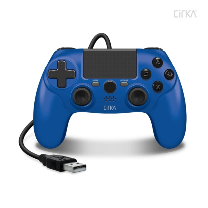 Hyperkin Nuforce Bedrade Controller Voor PS4/PC/Mac (Blauw) in de groep HOME ELECTRONICS / Spelconsoles en accessoires / Sony PlayStation 4 bij TP E-commerce Nordic AB (C93089)