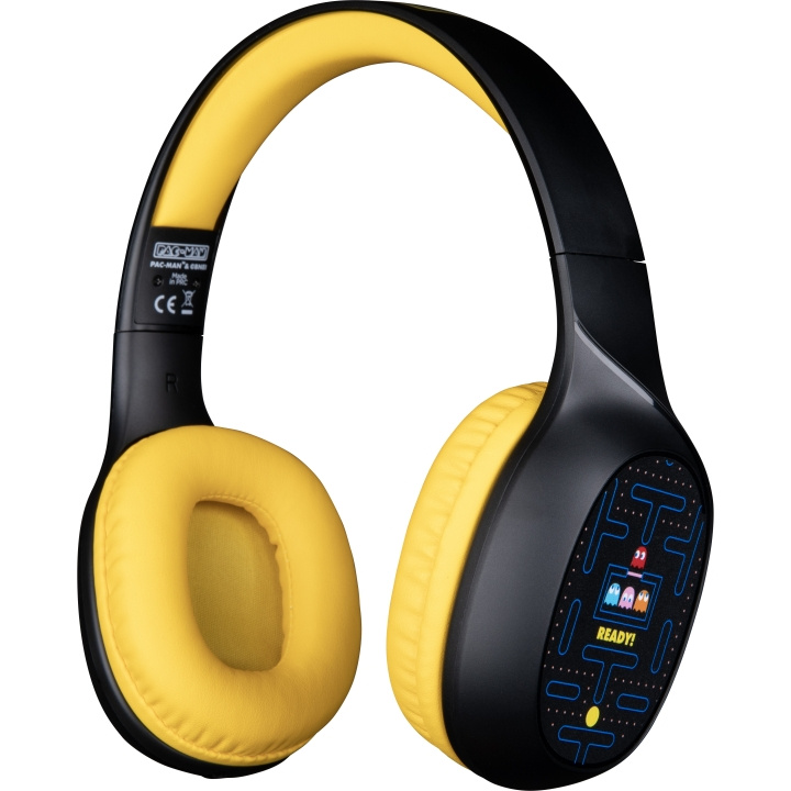 Konix Bluetooth Headset - Pacman in de groep COMPUTERS & RANDAPPARATUUR / Computeraccessoires / Koptelefoon bij TP E-commerce Nordic AB (C93116)