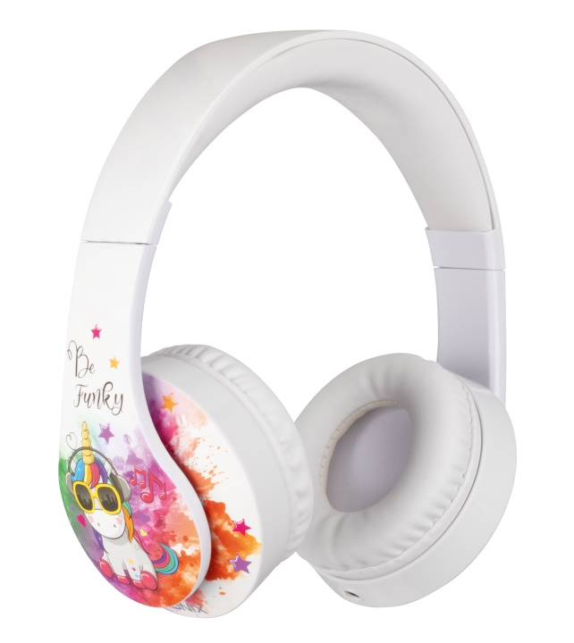 Konix Unik Bedrade Universele Headset Be Funky in de groep HOME ELECTRONICS / Audio & Beeld / Koptelefoon & Accessoires / Koptelefoon bij TP E-commerce Nordic AB (C93119)