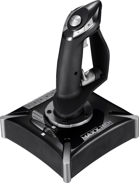 Maxx Tech Pro Flight Combo - PS4 / PC/ XBOX/ in de groep COMPUTERS & RANDAPPARATUUR / GAMING / Gaming accessoires bij TP E-commerce Nordic AB (C93141)