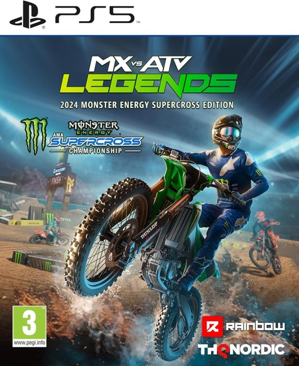 THQ MX vs ATV Legends - 2024 (Monster Energy Supercross Editie) in de groep HOME ELECTRONICS / Spelconsoles en accessoires / Sony PlayStation 5 bij TP E-commerce Nordic AB (C93157)