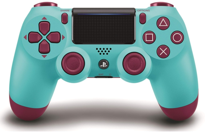 Sony Draadloze Dualshock-controller PS4 - Berry Blue v2 - OEM in de groep HOME ELECTRONICS / Spelconsoles en accessoires / Sony PlayStation 4 bij TP E-commerce Nordic AB (C93174)