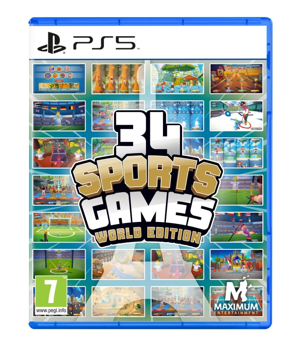 Maximum Games 34 Sports Games – World Edition in de groep HOME ELECTRONICS / Spelconsoles en accessoires / Sony PlayStation 5 bij TP E-commerce Nordic AB (C93182)