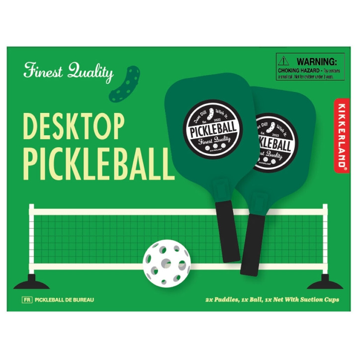 Kikkerland Desktop Pickleball in de groep SPEELGOED, KINDER- & BABYPRODUCTEN / Spelletje / Tafelspellen bij TP E-commerce Nordic AB (C93210)