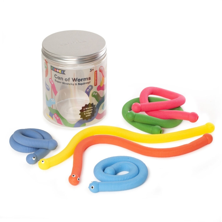 Kikkerland Potje Wormen in de groep SPEELGOED, KINDER- & BABYPRODUCTEN / Speelgoed / Fidget Spinners bij TP E-commerce Nordic AB (C93220)