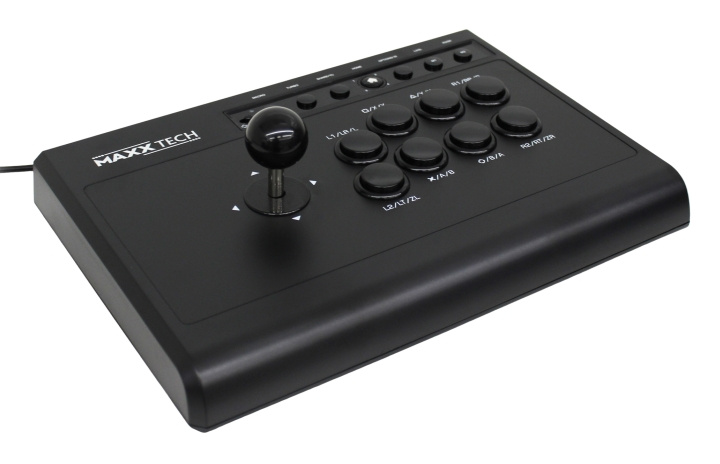 Maxx Tech Multiplatform Arcade Fight Stick in de groep COMPUTERS & RANDAPPARATUUR / GAMING / Gaming accessoires bij TP E-commerce Nordic AB (C93275)