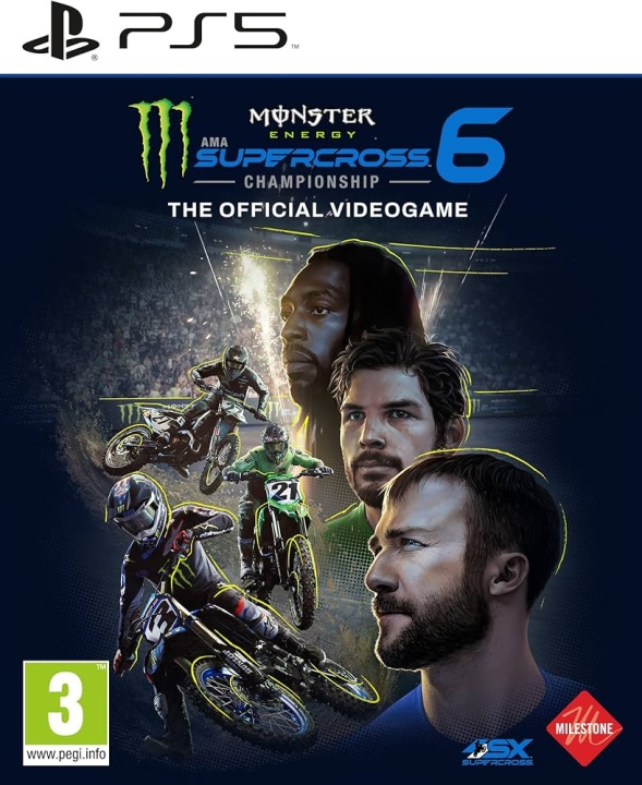 Milestone Monster Energy Supercross – The Official Videogame 6 in de groep HOME ELECTRONICS / Spelconsoles en accessoires / Sony PlayStation 5 / Spel bij TP E-commerce Nordic AB (C93278)