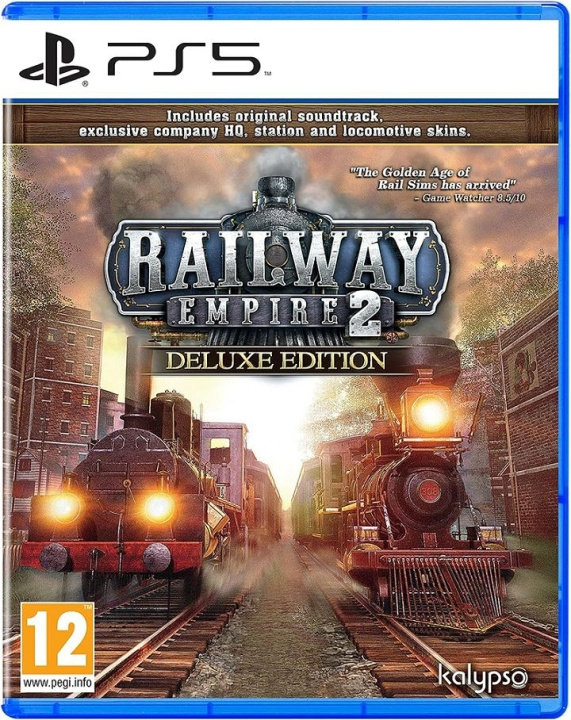 Kalypso Railway Empire 2 (Deluxe editie) in de groep HOME ELECTRONICS / Spelconsoles en accessoires / Sony PlayStation 5 bij TP E-commerce Nordic AB (C93301)