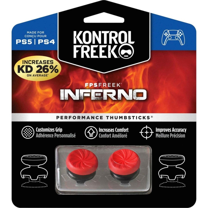 KontrolFreek FPS Freek Inferno - PS5/PS4 (4 Prong) in de groep HOME ELECTRONICS / Spelconsoles en accessoires / Sony PlayStation 5 / Accessoires bij TP E-commerce Nordic AB (C93307)