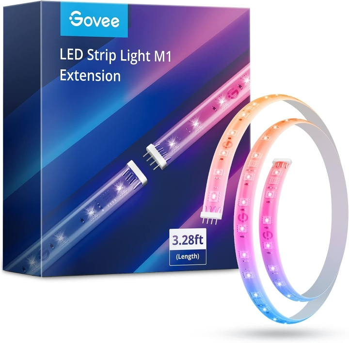 Govee RGBICW LED Stripverlichting 1m Verlenging in de groep HUISHOUDEN & TUIN / Smart home / Slimme verlichting bij TP E-commerce Nordic AB (C93312)