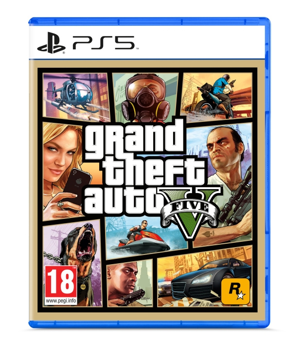 Rockstar Grand Theft Auto V (GTA 5) in de groep HOME ELECTRONICS / Spelconsoles en accessoires / Sony PlayStation 5 bij TP E-commerce Nordic AB (C93332)