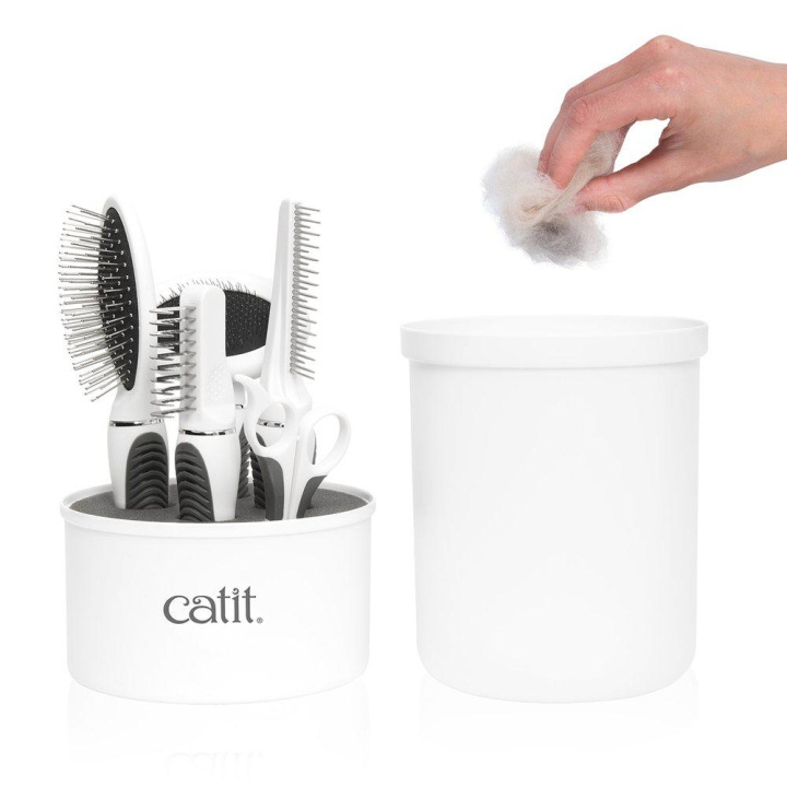 catit Verzorgingsset Lang Haar - (730.0350) in de groep HUISHOUDEN & TUIN / Huisdieraccessoires / Kat bij TP E-commerce Nordic AB (C93373)