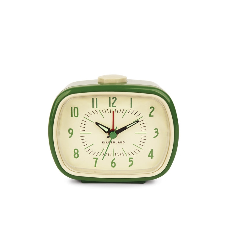 Kikkerland Retro Wekker + Groen in de groep HUISHOUDEN & TUIN / Horloges & Tellers / Wekkers bij TP E-commerce Nordic AB (C93389)