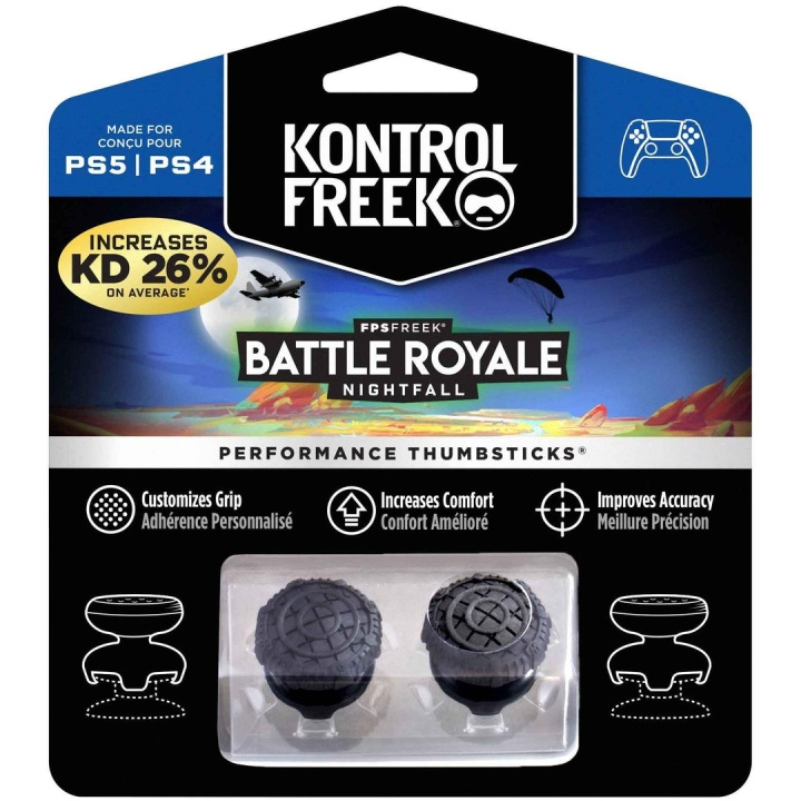 KontrolFreek FPS Freek Nightfall - PS5/PS4 (4 Prong) in de groep HOME ELECTRONICS / Spelconsoles en accessoires / Sony PlayStation 5 bij TP E-commerce Nordic AB (C93404)