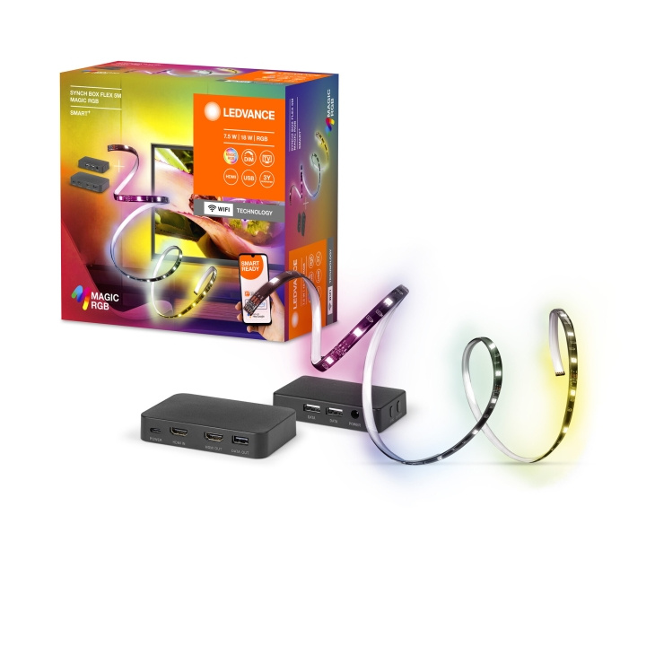 LEDVANCE SMART+ HDMI Sync Box + SMART Flex Magic WiFi in de groep HUISHOUDEN & TUIN / Smart home / Slimme verlichting bij TP E-commerce Nordic AB (C93407)