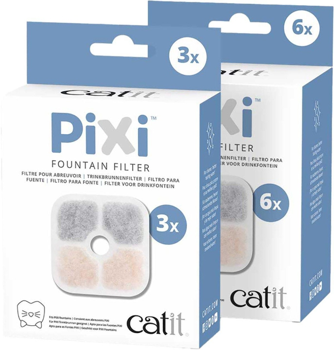 catit Koolstoffilter Voor Pixi 2.5L 3st - (785.0486) in de groep HUISHOUDEN & TUIN / Huisdieraccessoires / Kat bij TP E-commerce Nordic AB (C93429)