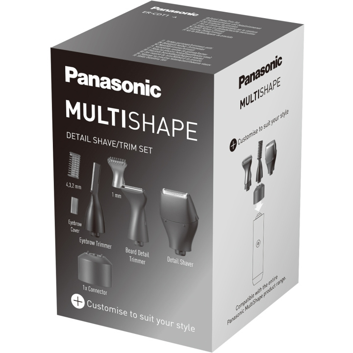 Panasonic Multishape acc Dtrim ER-CDT1 in de groep BEAUTY & HEALTH / Haar & Styling / Scheren & Trimmen / Neushaartrimmer bij TP E-commerce Nordic AB (C93465)