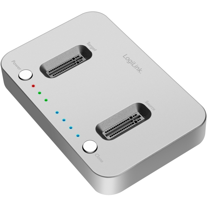 LogiLink Dubbel M.2 NVMe SSD-dockningsstation USB 3.2 Gen 2 in de groep COMPUTERS & RANDAPPARATUUR / Computeronderdelen / Harde schijven / Chassisventilatoren bij TP E-commerce Nordic AB (C93478)