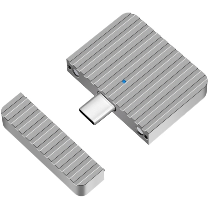 LogiLink Mini-kabinett för PCIe NVMe SSD USB-C Aluminium in de groep COMPUTERS & RANDAPPARATUUR / Computeraccessoires / Kasten voor harde schijven / Geheugenkaartlezer bij TP E-commerce Nordic AB (C93482)