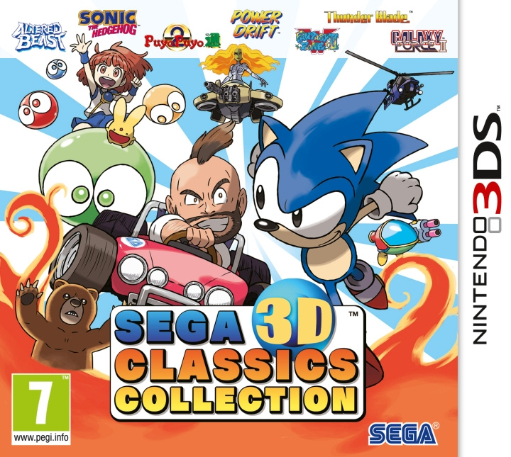 Sega 3D Classics Collection (3DS) in de groep HOME ELECTRONICS / Spelconsoles en accessoires / Nintendo 3DS bij TP E-commerce Nordic AB (C93544)