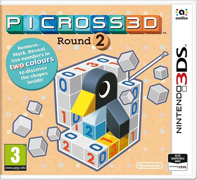 Nintendo Picross 3D Round 2 (3DS) in de groep HOME ELECTRONICS / Spelconsoles en accessoires / Nintendo 3DS bij TP E-commerce Nordic AB (C93546)