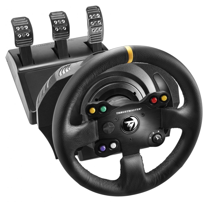 ThrustMaster TX Racing Wheel - Lederen editie in de groep COMPUTERS & RANDAPPARATUUR / GAMING / Gaming accessoires bij TP E-commerce Nordic AB (C93565)