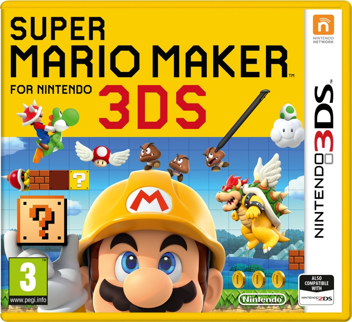 Nintendo Super Mario Maker (3DS) in de groep HOME ELECTRONICS / Spelconsoles en accessoires / Nintendo 3DS bij TP E-commerce Nordic AB (C93578)