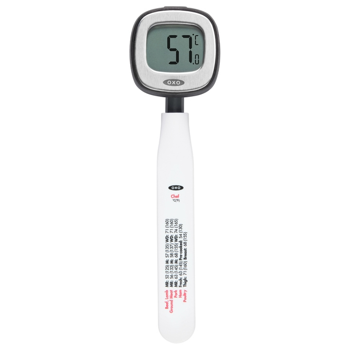 OXO Digitale directe afleesthermometer - Wit (X-11181400) in de groep HUISHOUDEN & TUIN / Keukengerei / Braadthermometers bij TP E-commerce Nordic AB (C93598)