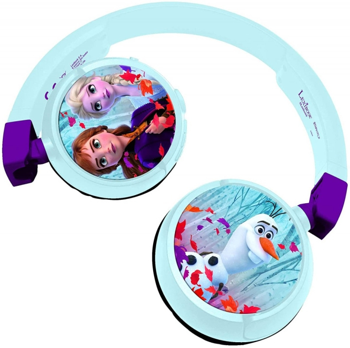 Lexibook Disney Frozen - 2 in 1 opvouwbare hoofdtelefoon (HPBT010FZ) in de groep HOME ELECTRONICS / Audio & Beeld / Koptelefoon & Accessoires / Koptelefoon bij TP E-commerce Nordic AB (C93659)