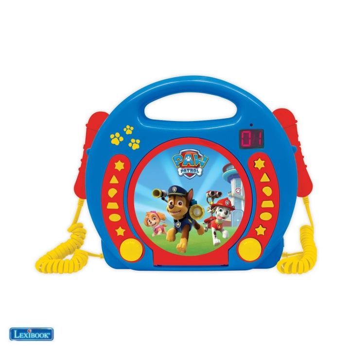 Lexibook Paw Patrol - Draagbare CD-speler (RCDK100PA) in de groep HOME ELECTRONICS / Audio & Beeld / Thuisbioscoop, Hifi en Draagbaar / Draagbare audiospelers / CD spelers bij TP E-commerce Nordic AB (C93665)