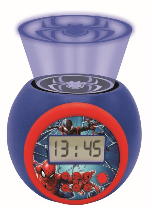 Lexibook Spider-Man - Projectiewekker (RL977SP) in de groep HUISHOUDEN & TUIN / Horloges & Tellers / Wekkers bij TP E-commerce Nordic AB (C93669)