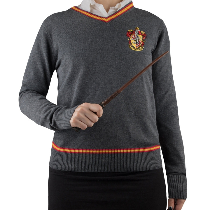 Harry Potter Gryffindor - Grijze gebreide trui - Medium in de groep SPORT, VRIJE TIJD & HOBBY / Accessoires / T-shirts bij TP E-commerce Nordic AB (C93674)