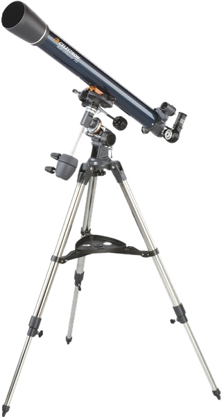 Celestron Astromaster Refractor 90EQ in de groep SPORT, VRIJE TIJD & HOBBY / Buitenrecreatie / Verrekijker bij TP E-commerce Nordic AB (C93696)