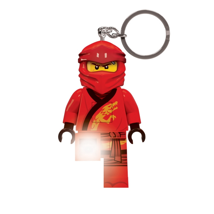 LEGO Sleutelhanger met LED Ninjago - Kai (4004036-LGL-KE149) in de groep SPORT, VRIJE TIJD & HOBBY / Accessoires / Overige accessoires bij TP E-commerce Nordic AB (C93705)