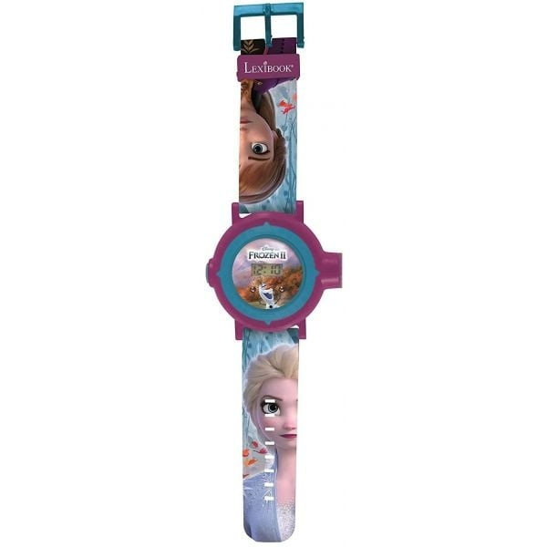 Lexibook Disney Frozen - Digitaal projectiehorloge (DMW050FZ) in de groep SPEELGOED, KINDER- & BABYPRODUCTEN / Speelgoed / Elektronica en media / Andere elektronica en media bij TP E-commerce Nordic AB (C93724)