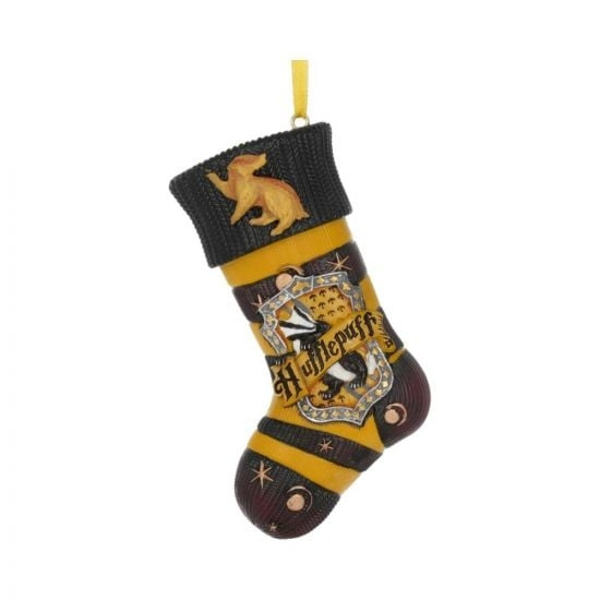 Nemesis Now Harry Potter Hufflepuff Kous Hangend Ornament in de groep HUISHOUDEN & TUIN / Interieur / Kerstversiering bij TP E-commerce Nordic AB (C93739)