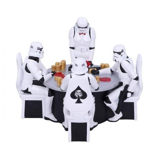 Nemesis Now Stormtrooper pokerface 18.3cm in de groep SPORT, VRIJE TIJD & HOBBY / Leuke dingen / Verzamelobjecten bij TP E-commerce Nordic AB (C93751)