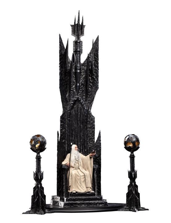 Weta Workshop The Lord of the Rings - Saruman de Witte op de Troon Standbeeld in de groep SPEELGOED, KINDER- & BABYPRODUCTEN / Speelgoed / Figuren, Miniaturen & accessoires bij TP E-commerce Nordic AB (C93773)