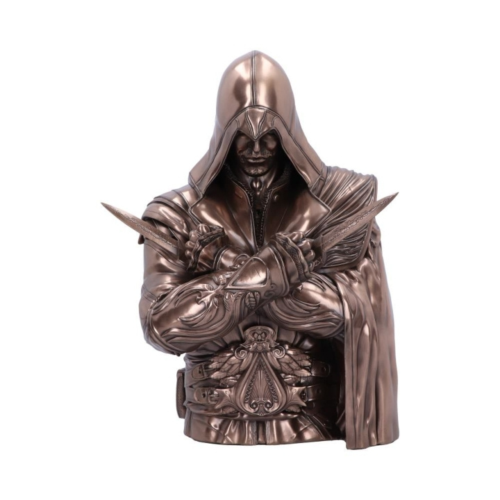 Nemesis Now Assassin\'s Creed Ezio Bust Box Brons in de groep SPORT, VRIJE TIJD & HOBBY / Leuke dingen / Verzamelobjecten bij TP E-commerce Nordic AB (C93794)