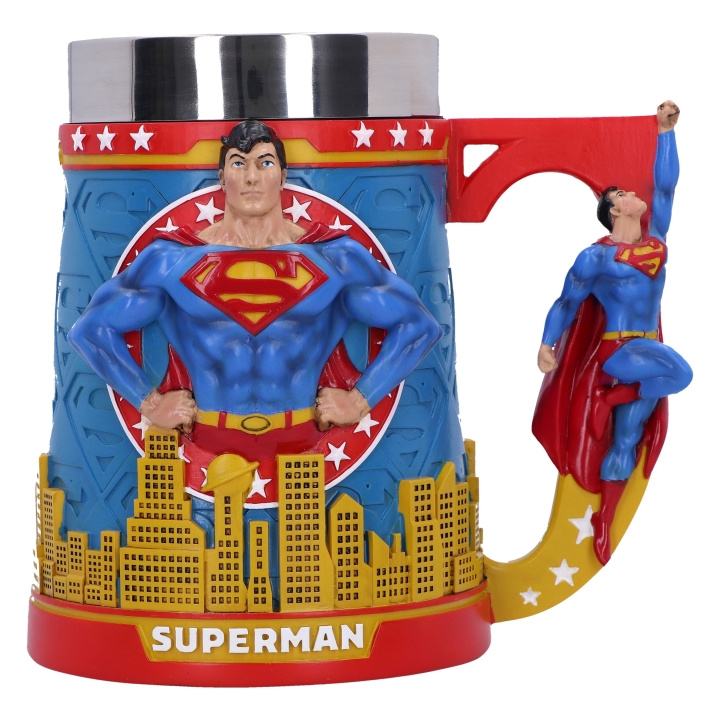 Nemesis Now Superman Man van Staal pul 15.5cm in de groep SPORT, VRIJE TIJD & HOBBY / Leuke dingen / Bekers bij TP E-commerce Nordic AB (C93875)