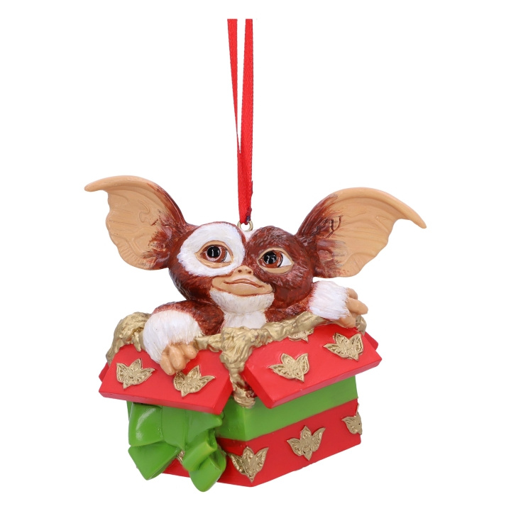 Nemesis Now Gremlins Gizmo Gift Hangend Ornament 10cm in de groep HUISHOUDEN & TUIN / Interieur / Kerstversiering bij TP E-commerce Nordic AB (C93878)